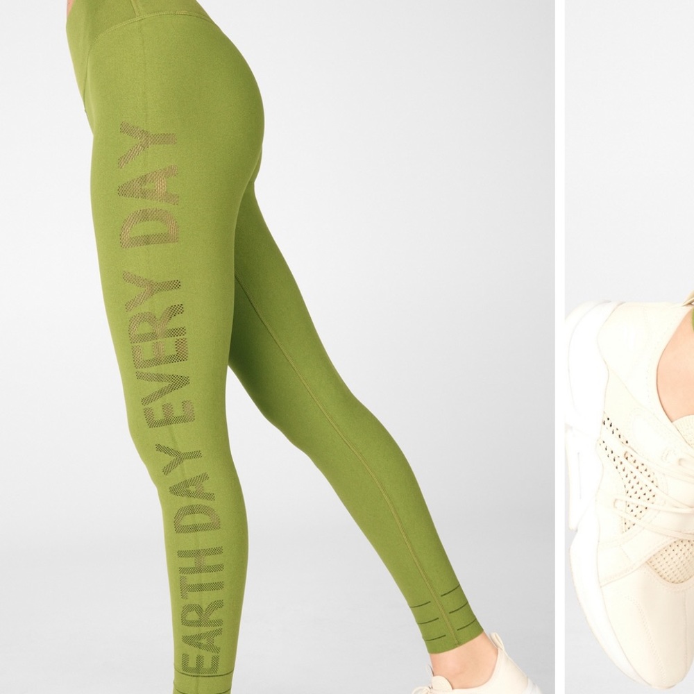 FABLETICS sculptknit and power hold leggings. Both size:Medium.